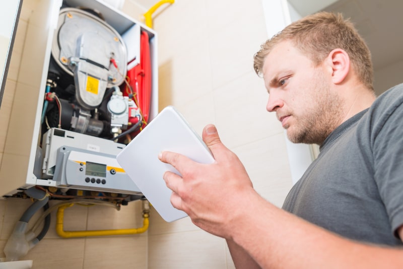 Repairing Limit Switch in Furnace